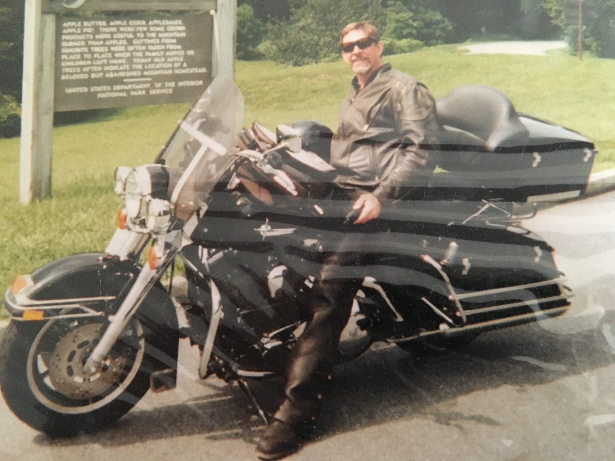 Corbin seat installed on Cagiva motorcycle