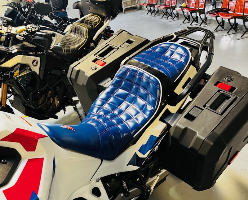 Custom flame design seat bench